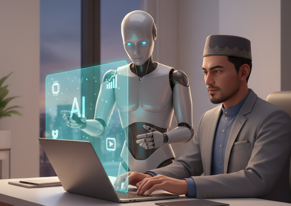 konsep penggunaan AI dalam dakwah digital menurut etika Islam